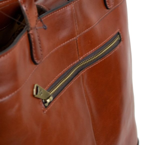 Patricia Nash Convertible Leather Mallory Tote - Picture 8 of 14